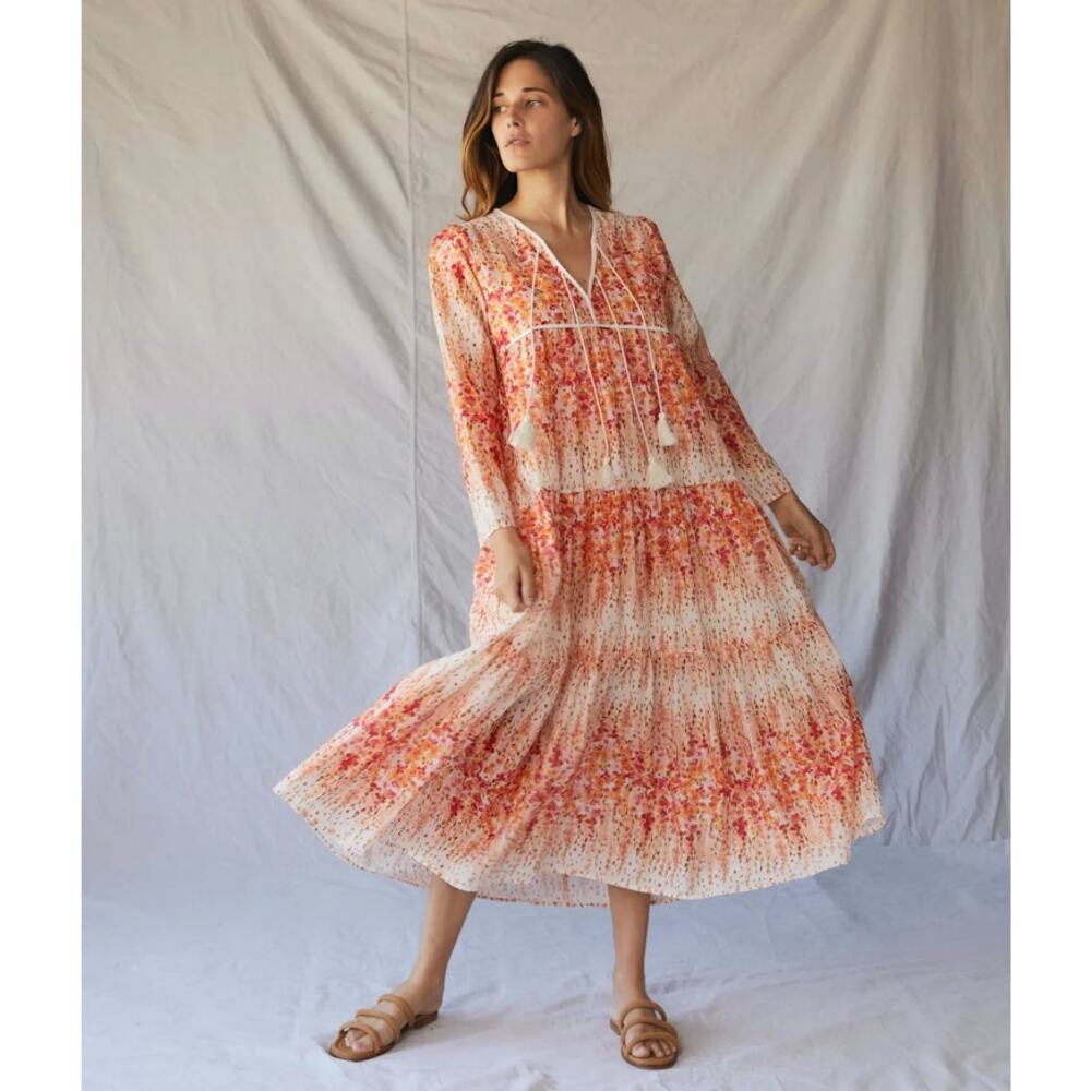 Christy Dawn The Paloma Dress in Sunset Gladiola sz XS